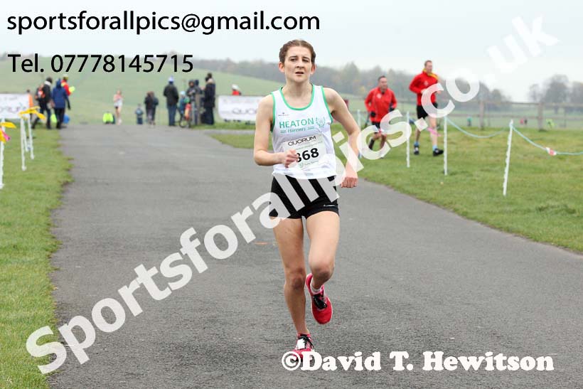 Mens and womens under-17s and under-20s, Heaton Memorial 10k Road Race, Newcastle Town Moor. Photo:  David T. Hewitson/Sports for All Pics